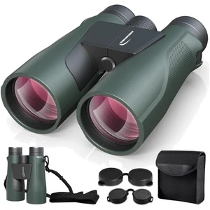 15x56 Binoculars - Bak4 Prism for Superior Clarity - Great for Hiking