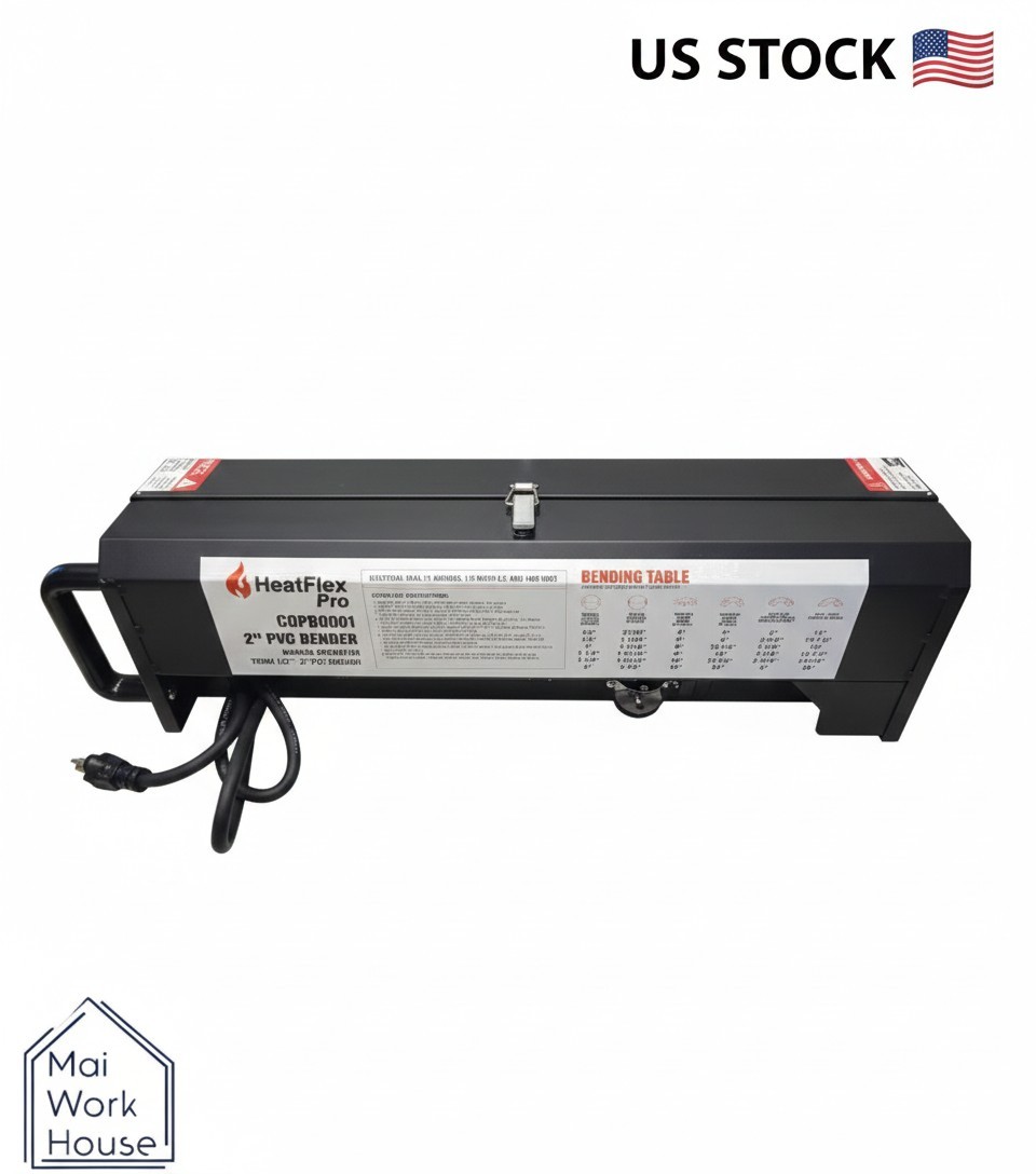 NEW 2" PVC hot box bender- HEATFLEX Pro - Better than Greenlee 849 & Current 450