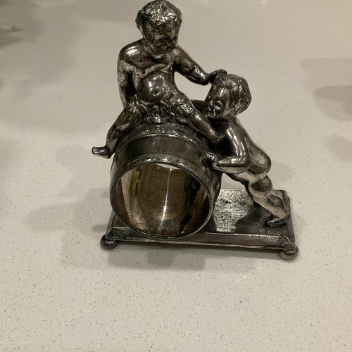 Silver plated Figural Napkin Ring