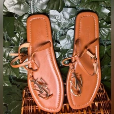 J.W. Anderson Anchor Logo Flat Sandals NWOT