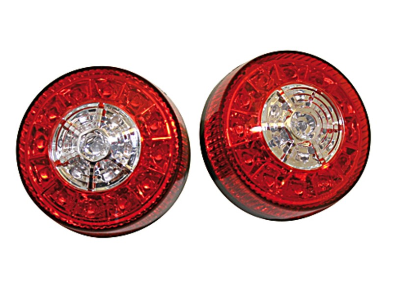 Feu arrière LED pour quad HIGHSIDER clignotant 3en1 homologué universel 12V