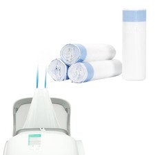 60 Count Drawstring Cat Litter Bags for Most Auto Self-Cleaning Litter Box, Cat