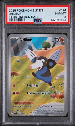 Drilbur graded PSA 8 for sale on eBay