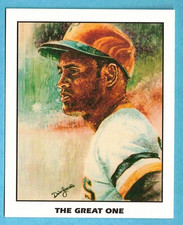 Roberto Clemente (Great One) 1984 Dynasty Sports Cards Promo 4 x 4.5