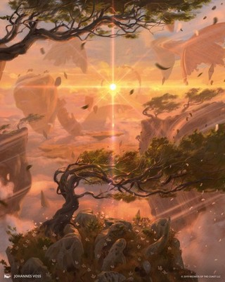 Windswept Heath Art Card - Art Series: Zendikar Rising - Near Mint