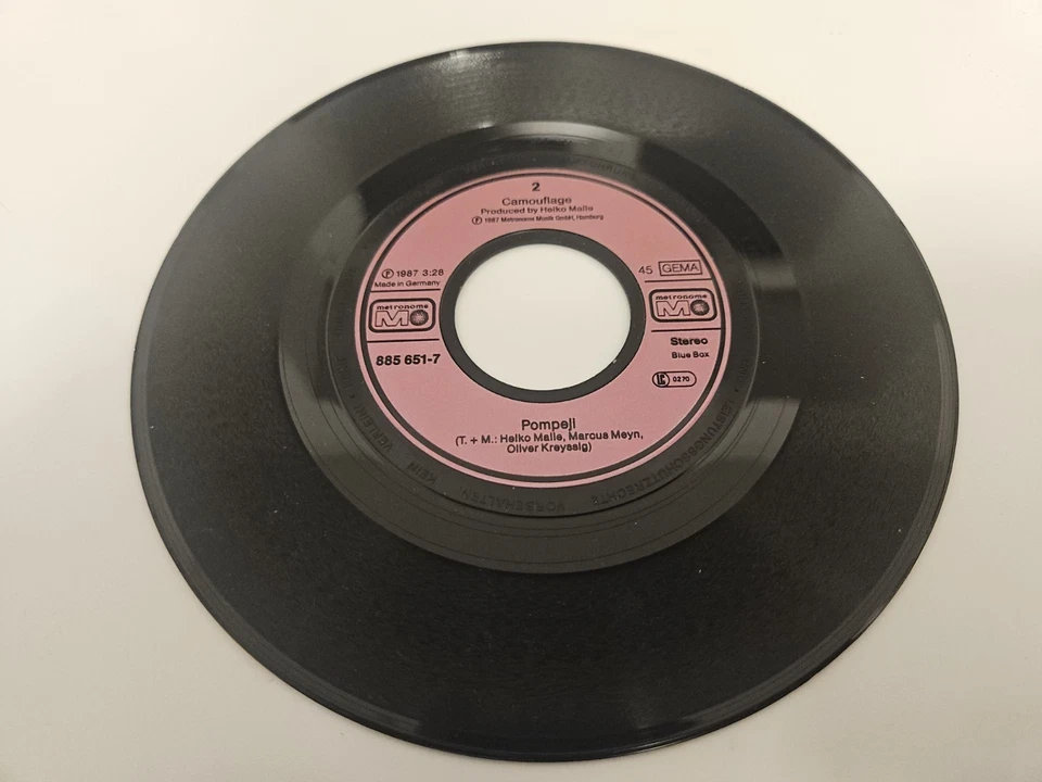 Vinyl 7" Single: Camouflage – The Great Commandment - Bild 4 von 4