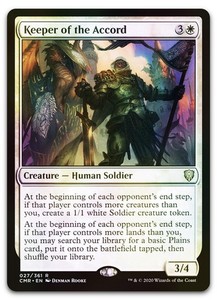 Keeper of the Accord (Foil) Commander Legends CMR #027