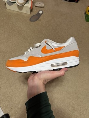 Size 11 - Nike Air Max 1 Anniversary Magma Orange White Men s