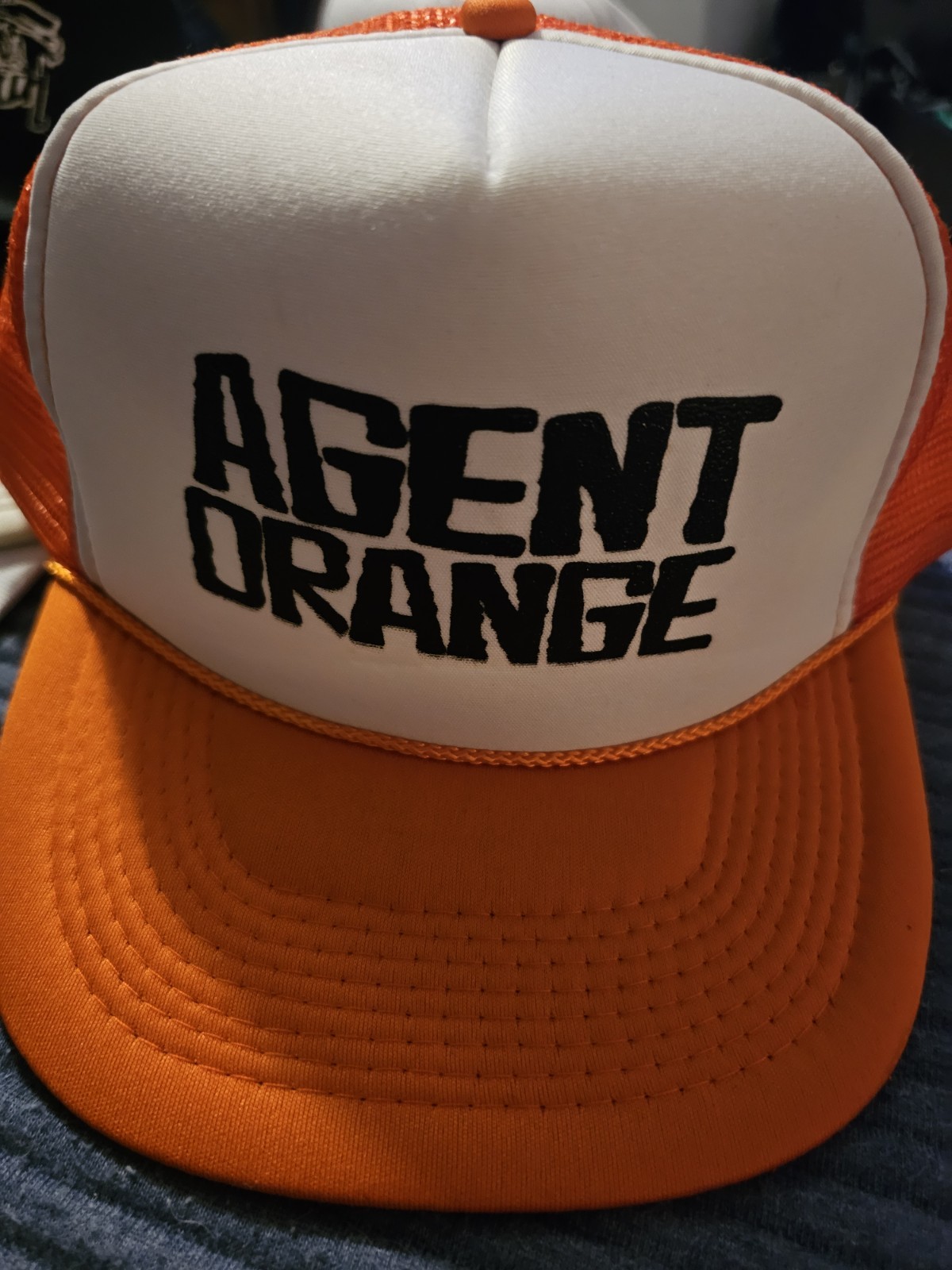 Agent orange Snapback Hat Trucker - image 1