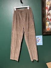 Vintage Corduroy Liz Claiborne High Rise Straight 4 6 Fall 90s 80s Romcom