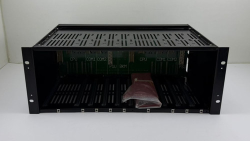 HONEYWELL CP-CHAS0001 PLC RACK CHASSIS WITH FSC CPB-0001 BACKPLANE Image 1 of 2