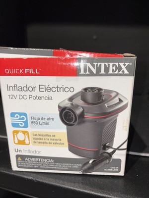 Intex Quick Fill DC 12V Electric Pump 23.0CFM 12V DC Power One Air Pump