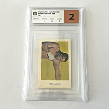 Sonny Liston 1964 Dutch Gum #69 Boxing Vintage Trading Card PCG Graded