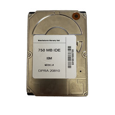 750MB 2.5" IDE IBM HD Model DPRA20810