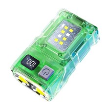 Work Flashlight with USB Charging Plastic Texture for Night Working Enthusiasts