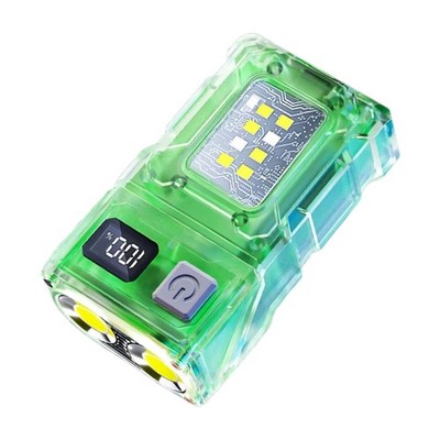 Work Flashlight with USB Charging Plastic Texture for Night Working Enthusiasts