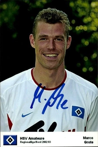 Autograph card footballer Marco Grote, Hamburger SV, autograph - 11493113