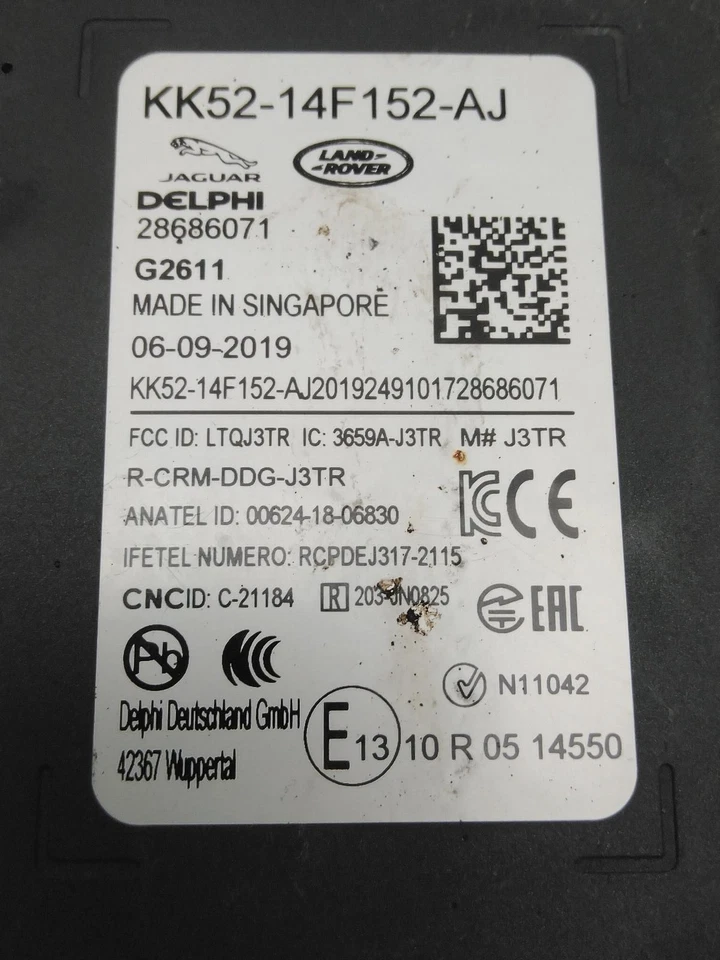 LANDROVER DISCOVERY Rear Blind Spot Detection Radar Sensor 2017-2023 KK5214F152A - Image 2 of 4