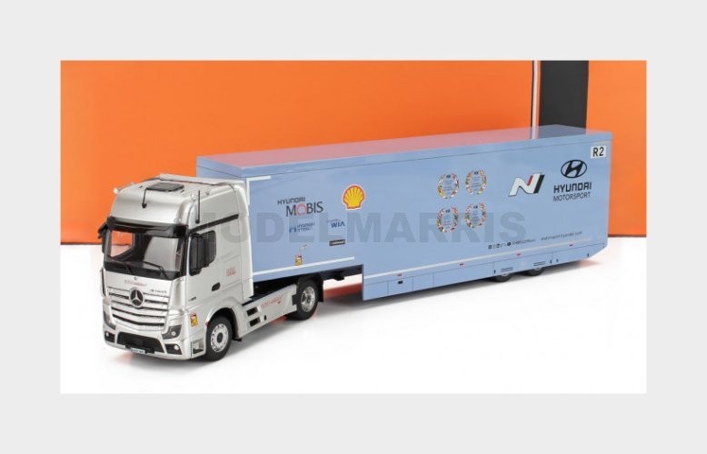Ixo-Models Ttr036.22 Mercedes Benz - Actros Mp4 1851 Bigspace Truck - Car Transp