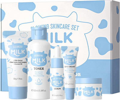 Milk Skincare Set, Beauty Geschenksets für Teenager Mädchen, Milch Hautpflegesets & Kits,