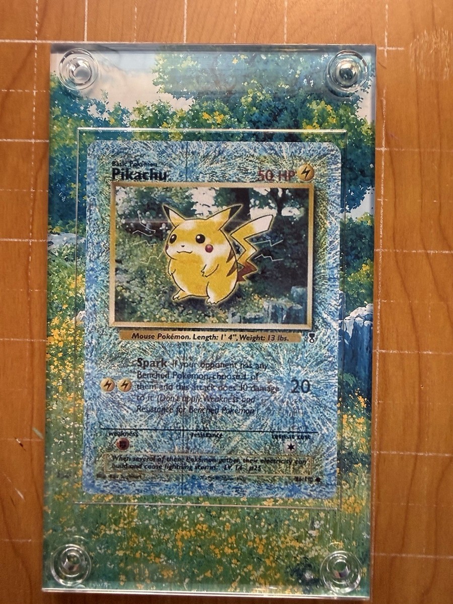 Pikachu 60/64 Fossil Pokemon Legendary Collection Extended Artwork