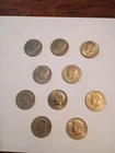 1976 Kennedy Half Dollar Philadelphia Mint Lot Of 10