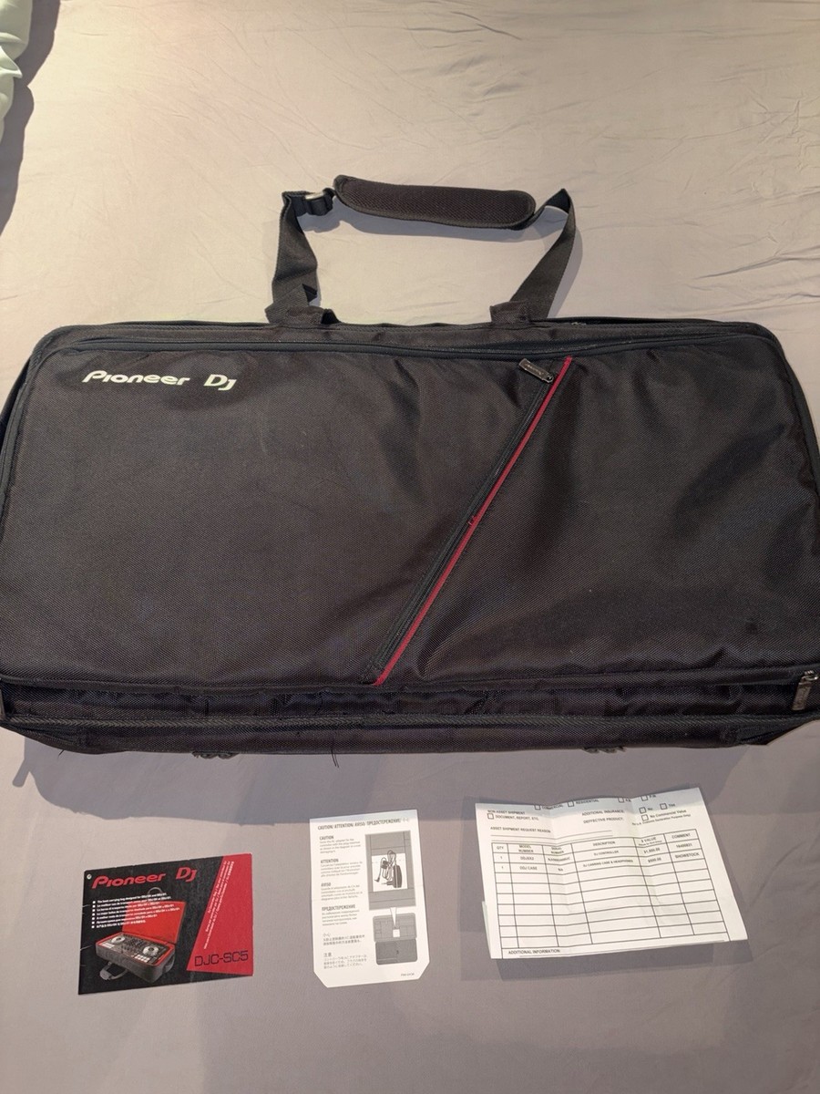 Pioneer DJC-SC5 DJ Controller Bag for the DDJJ-SX, DDJ-S1, and DDJ
