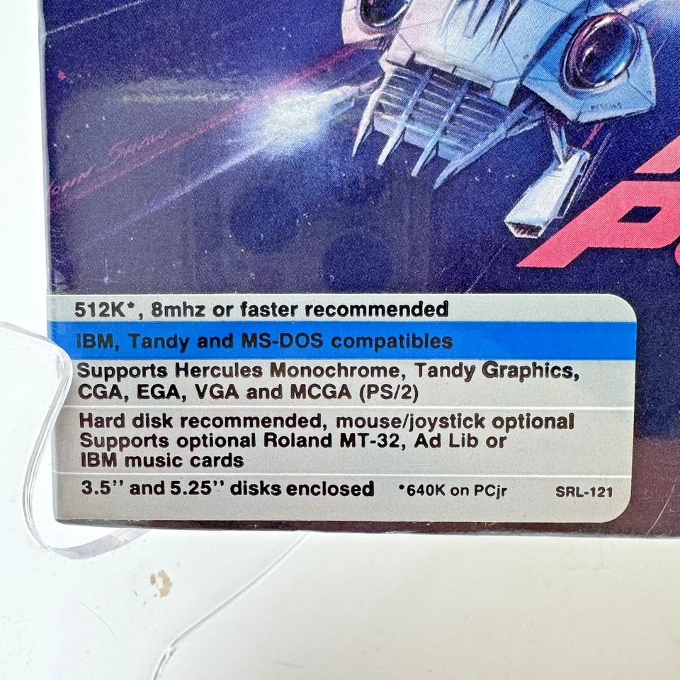 FACTORY SEALED Space Quest III Pirates of Pestulon IBM TANDY MS-DOS Sierra 1989 - Image 3 of 4