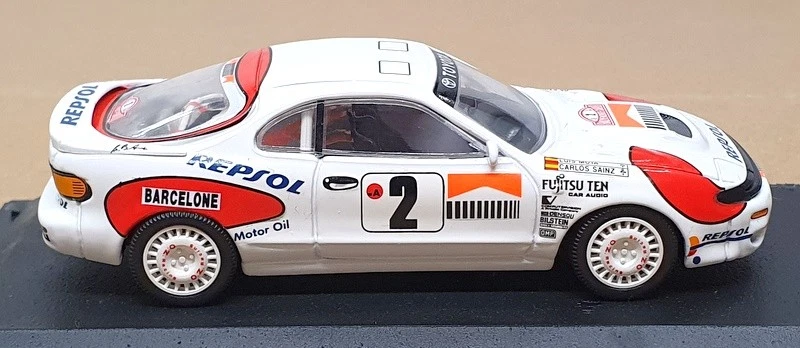 Trofeu escala 1/43 047 - Toyota Celica 4x4 #2 T.T.E. Monte Carlo 1992 Sainz Foto 3 de 4