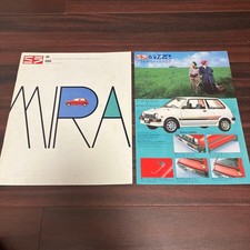 Daihatsu Mira Catalog Showa Era Vintage Car