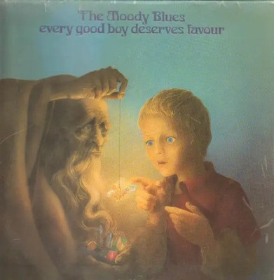 The Moody Blues Every Good Boy Deserves Favour GATEFOLD Threshold Vinyl LP