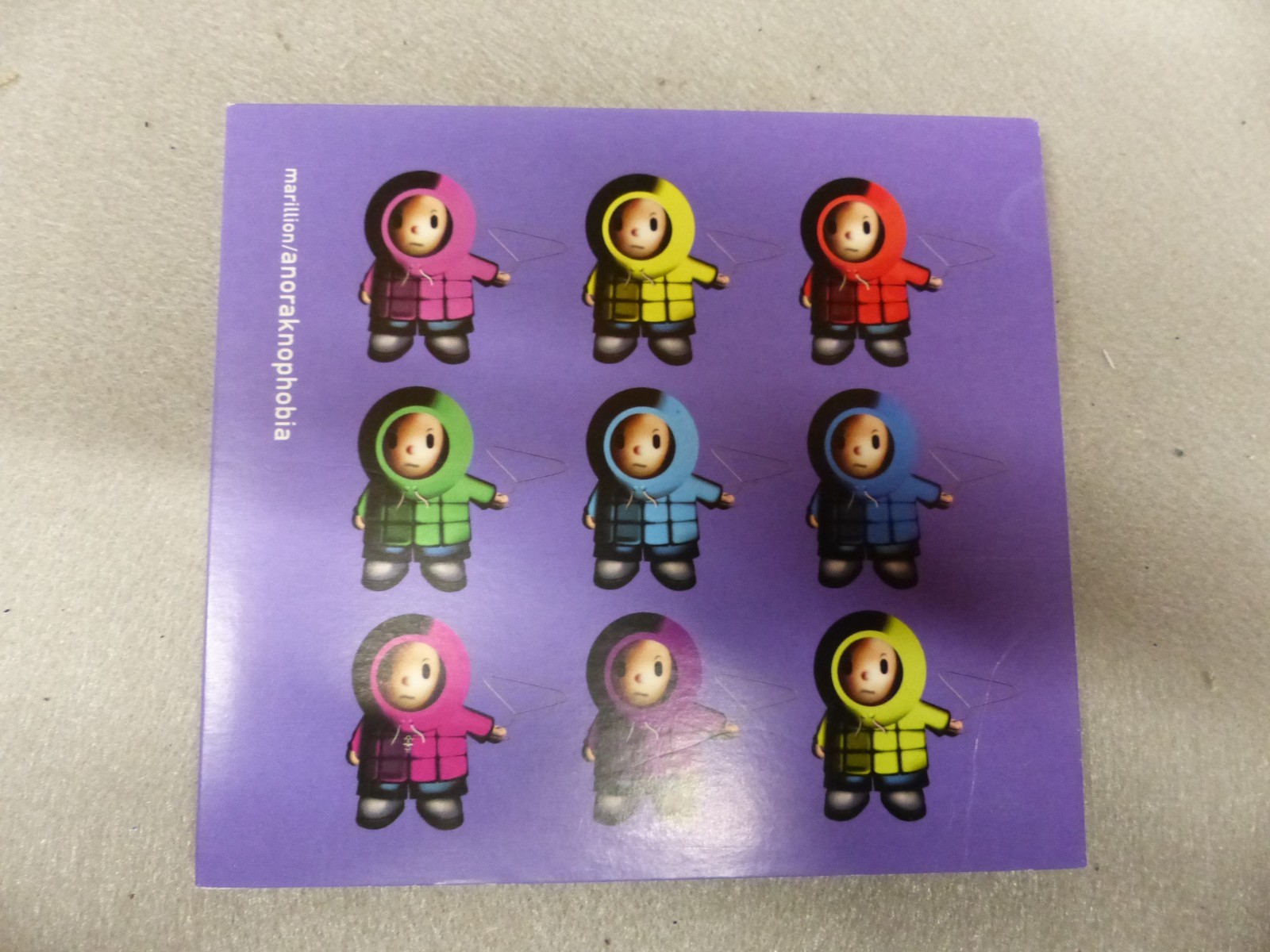 MARILLION: ANORAKNOPHOBIA - Digipack CD- UNPLAYED