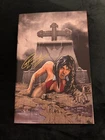 VAMPIRELLA DARK REFLECTIONS #5 VIRGIN SIGNED RIN LEARY EXCLUSIVE COA 1