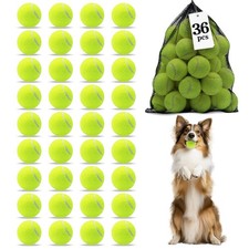 Magicorange Tennis Balls for Dogs,Colorful Easy Catching Dog Balls,36 Pack ...