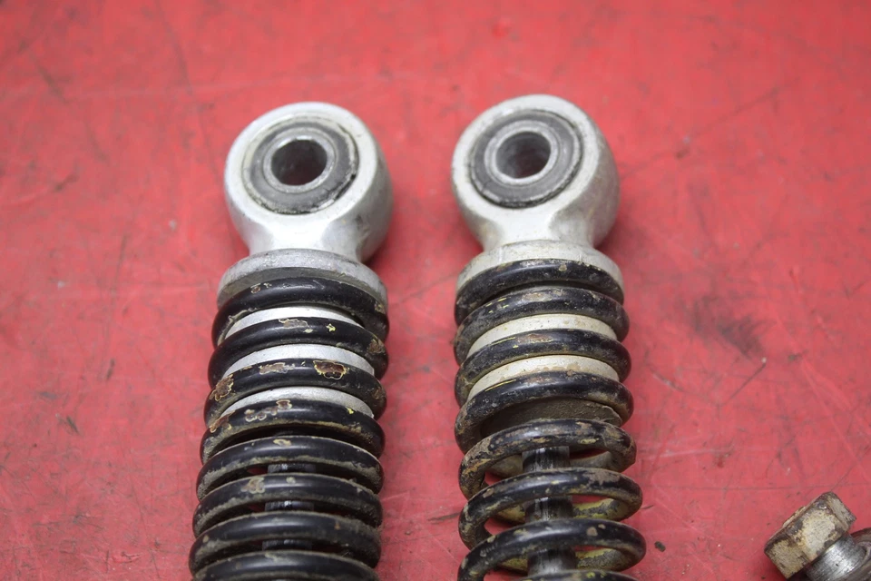 1987 SUZUKI JR50 LEFT RIGHT REAR BACK SHOCKS SHOCK SET PAIR SUSPENSION - Image 2 of 4