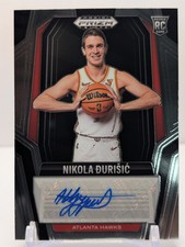 2024-25 Panini Prizm Black - Nikola Durisic (RC) AUTO