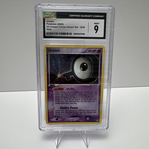 Unown graded CGC 9 for sale on eBay