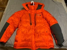 Mountain Hardwear Mens Large Absolute Zero Parka ( State Orange )