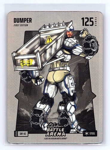 DUMPER (Cal Raleigh) Bo Jackson Battle Arena #82 Silver Battlefoil 125 Power *