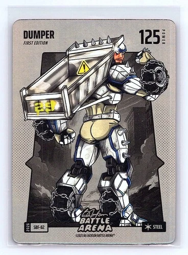 DUMPER (Cal Raleigh) Bo Jackson Battle Arena #82 Silver Battlefoil 125 Power *