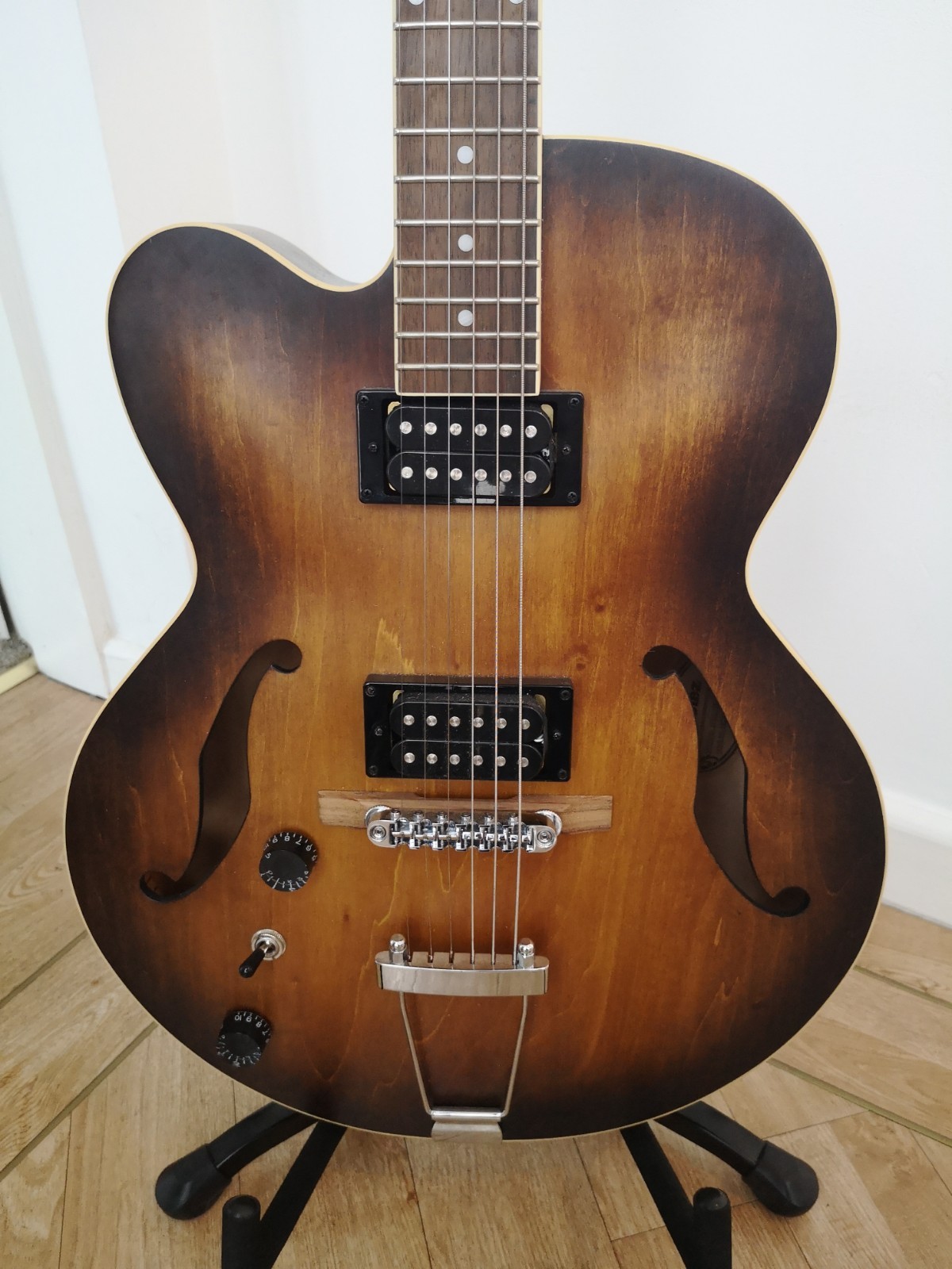 Ibanez AF55L-TF Artcore Electric Guitar, Left Handed, Tobacco Flat (NEW)