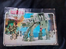 Starwars Palitoy 1981 Original Empire Strikes Back At-at Poster Vehicles