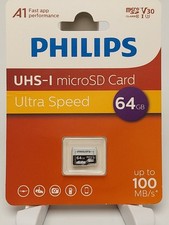 Philips UHS-I microSD Card Ultra Speed 64gb