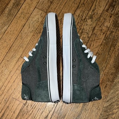 Vans Tony Alva Mid Skool Pro Sz 12 Deep Forest White Alva No Box