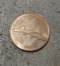1995 Boeing Employees Coin Club B-52 Stratofortress RARE