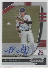 2020 Panini Prizm Draft Picks Silver Prizm Auto Matthew Dyer #PDP120 Auto 0w8