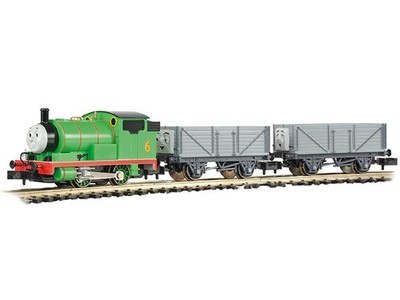 Bachmann 24030 - Zugset Percy und die lästigen Lastwagen - Spur N - NEU