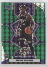 2021-22 Panini Mosaic NBA Debut Green Mosaic Prizm Davion Mitchell #269 0h1c