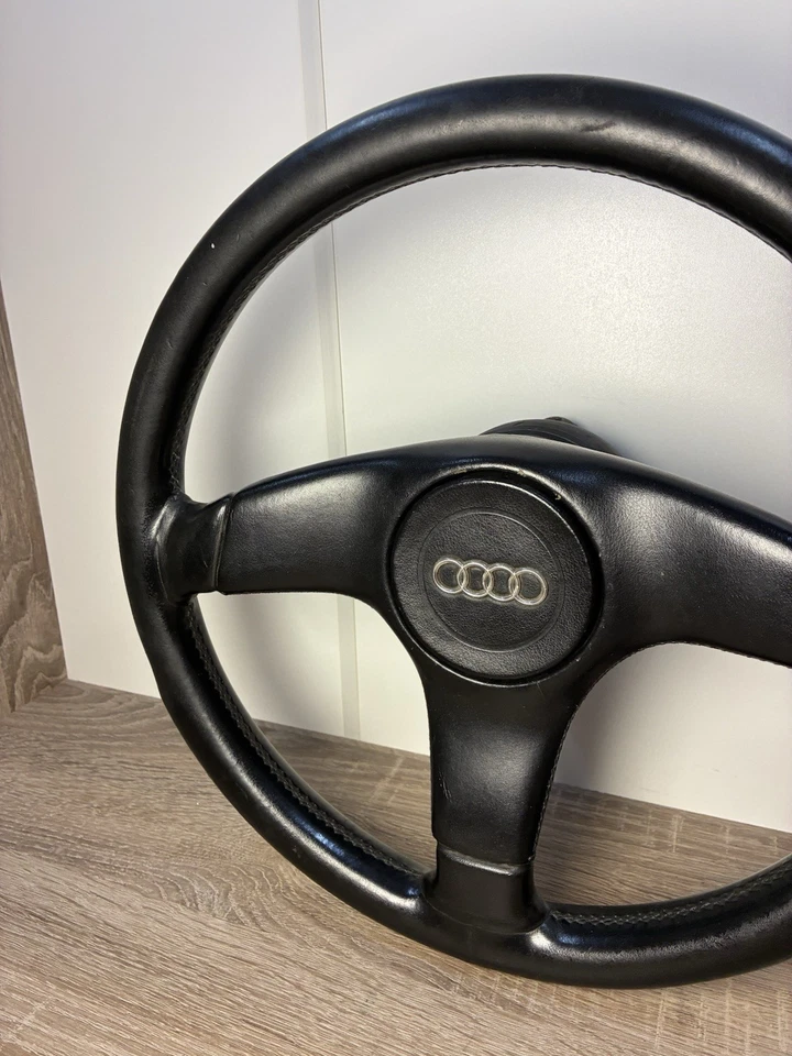 Volante Audi Nardi – Couro Original S2 S4 90 200 C4 C3  - Imagem 2 de 4