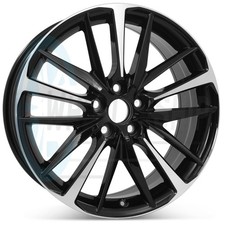 New 19 Replacement Alloy Wheel 2018-2020 Toyota Camry Xse 75222 Black Machined